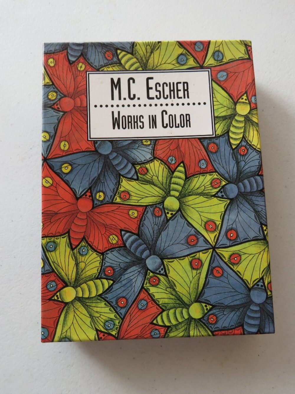 M.C. Escher Works in Color Set of 19 cards Museum Cards With Envelopes 4 Designs